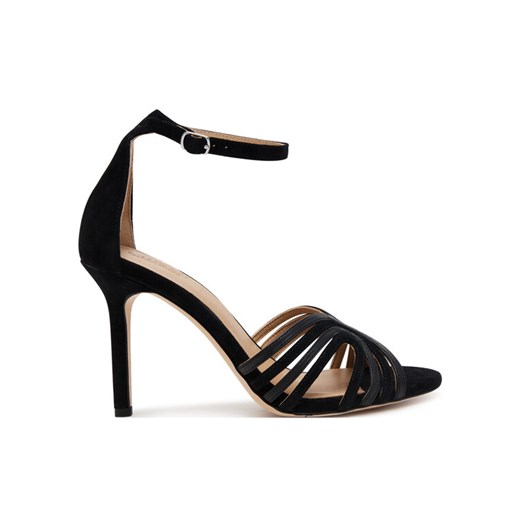 Sandały LAUREN RALPH LAUREN Allie 802966856003 Czarny ze sklepu eobuwie.pl w kategorii Sandały damskie - zdjęcie 182061918
