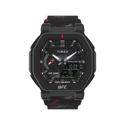 Zegarek Timex TW2V85300 Czarny ze sklepu eobuwie.pl w kategorii Zegarki - zdjęcie 182061948