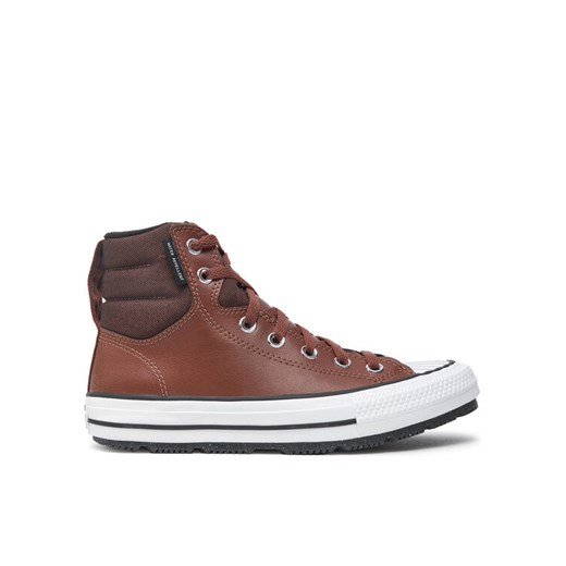Trampki Converse Chuck Taylor All Star Berkshire Boot A08442C Brązowy ze sklepu eobuwie.pl w kategorii Trampki dziecięce - zdjęcie 182061976