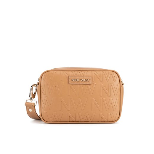 Torebka Nine West LX10049 Brązowy ze sklepu eobuwie.pl w kategorii Listonoszki - zdjęcie 182062046