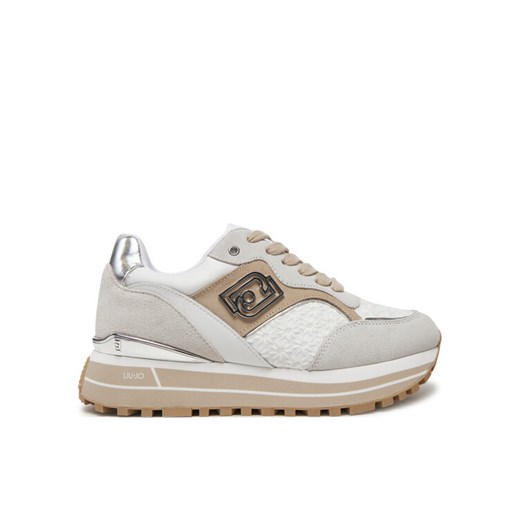 Sneakersy Liu Jo Maxi Wonder 73 BA5015 PX542 Écru ze sklepu eobuwie.pl w kategorii Buty sportowe damskie - zdjęcie 182062108