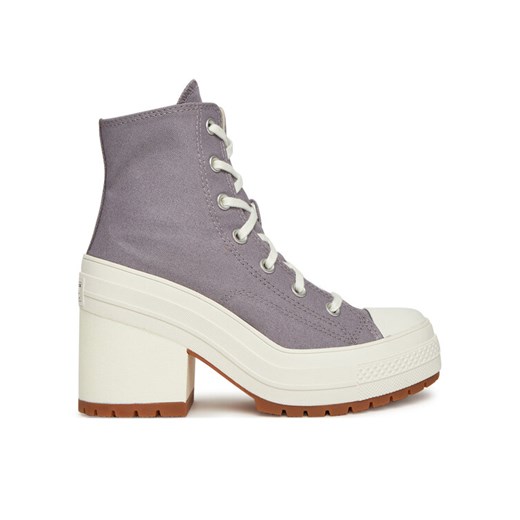 Trampki Converse Chuck 70 De Luxe Heel A12575C Fioletowy ze sklepu eobuwie.pl w kategorii Trampki damskie - zdjęcie 182062186