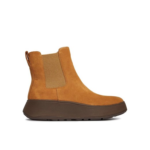 Sztyblety FitFlop F-Mode GR7-A77 Brązowy ze sklepu eobuwie.pl w kategorii Botki - zdjęcie 182062265