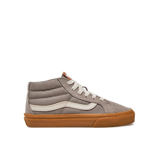 Sneakersy Vans SK8 Mid Reissue Szary ze sklepu eobuwie.pl w kategorii Buty sportowe damskie - zdjęcie 182062278