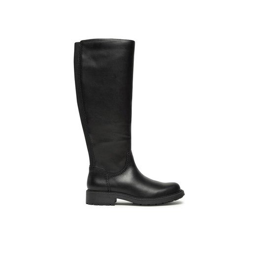 Kozaki Clarks Orinoco2 Rise 261747894 Czarny ze sklepu eobuwie.pl w kategorii Kozaki damskie - zdjęcie 182062285