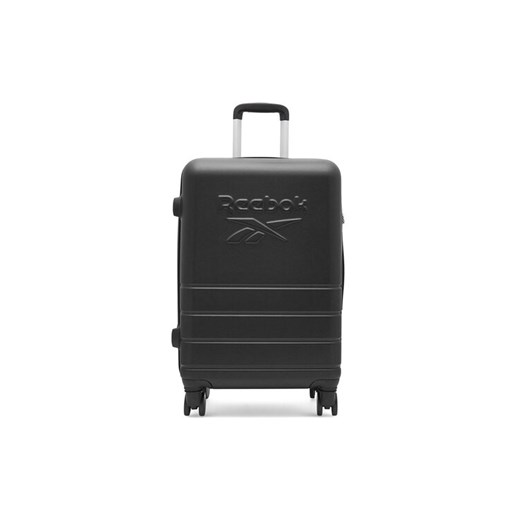 Walizka średnia Reebok RBK-WAL-001-CCC-M Czarny ze sklepu eobuwie.pl w kategorii Walizki - zdjęcie 182062336