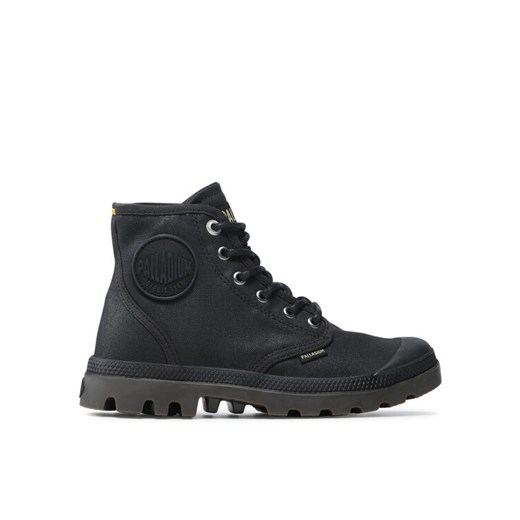 Trapery Palladium Pampa Hi Wax U 77222-008-M Czarny ze sklepu eobuwie.pl w kategorii Workery damskie - zdjęcie 182062459