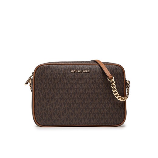 Torebka MICHAEL Michael Kors Jet Set 32F1GJ6C7B Brązowy Michael Michael Kors 00 eobuwie.pl