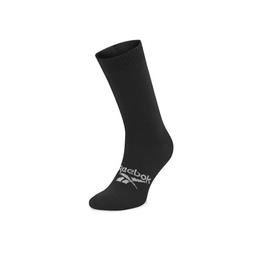 Skarpety wysokie unisex Reebok Act Fo Mid Crew Sock GI0074 Czarny ze sklepu eobuwie.pl w kategorii Skarpetki męskie - zdjęcie 182062628