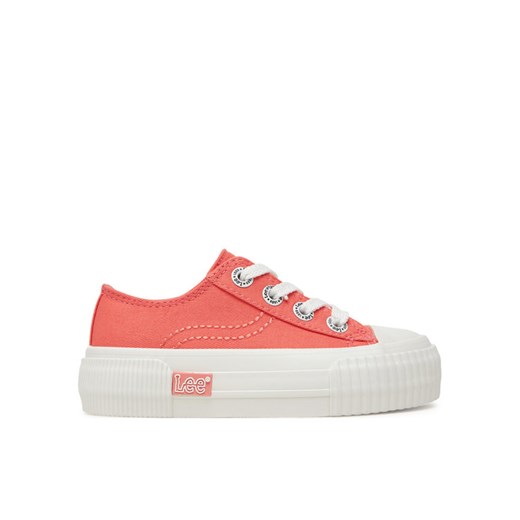 Trampki Lee ISLA C LOW JR 50251058.73G Koralowy ze sklepu eobuwie.pl w kategorii Trampki dziecięce - zdjęcie 182062726