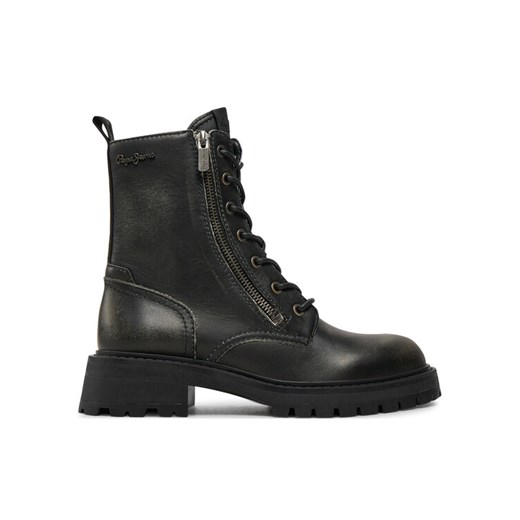 Trapery Pepe Jeans Kane PLS50548 Czarny ze sklepu eobuwie.pl w kategorii Workery damskie - zdjęcie 182062736