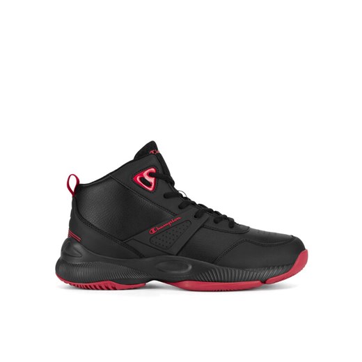 Sneakersy Champion ACADEMY MID CUT SHOE S22399-KK001 Czarny ze sklepu eobuwie.pl w kategorii Buty sportowe męskie - zdjęcie 182062887