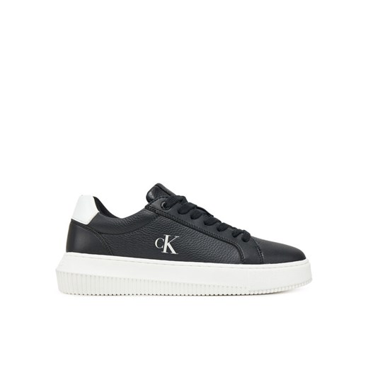 Sneakersy Calvin Klein Jeans Chunky Cupsole Low Mg YW0YW01769 Czarny ze sklepu eobuwie.pl w kategorii Buty sportowe damskie - zdjęcie 182062916