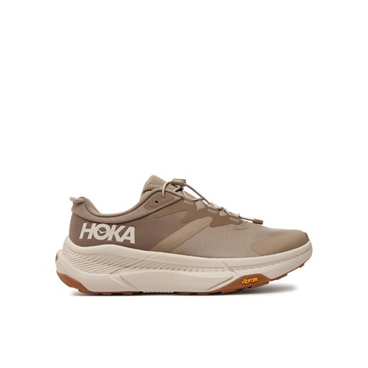 Sneakersy Hoka Transport 1123153 Brązowy ze sklepu eobuwie.pl w kategorii Buty sportowe męskie - zdjęcie 182063099