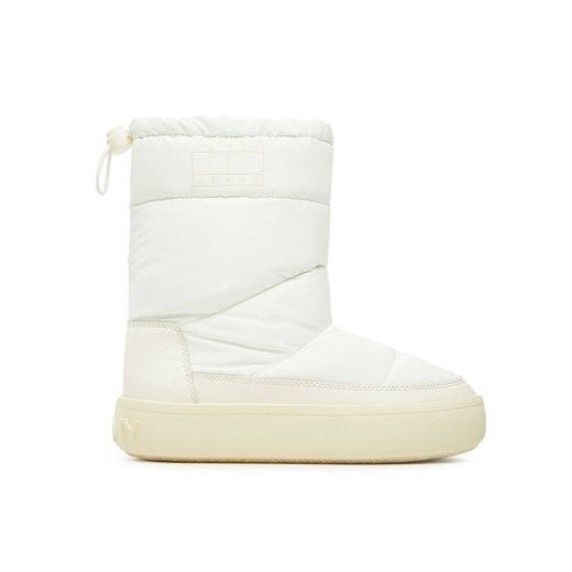 Śniegowce Tommy Jeans Tjw Winter EN0EN02252 Biały ze sklepu eobuwie.pl w kategorii Śniegowce damskie - zdjęcie 182063246