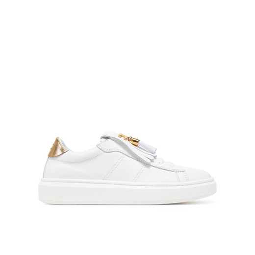 Sneakersy Elisabetta Franchi F4-A9E-0232 Biały ze sklepu eobuwie.pl w kategorii Buty sportowe damskie - zdjęcie 182063288
