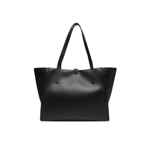 Torebka Calvin Klein Ck Narrate Shopper K60K612988 Czarny ze sklepu eobuwie.pl w kategorii Torby Shopper bag - zdjęcie 182063297
