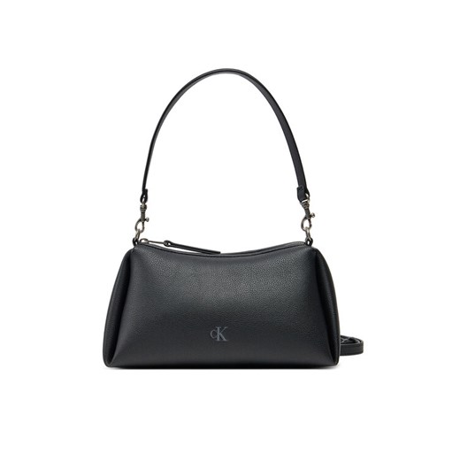 Torebka Calvin Klein Jeans Drop Small Shoulder Bag LV04K3082G Czarny ze sklepu eobuwie.pl w kategorii Torebki damskie - zdjęcie 182063298