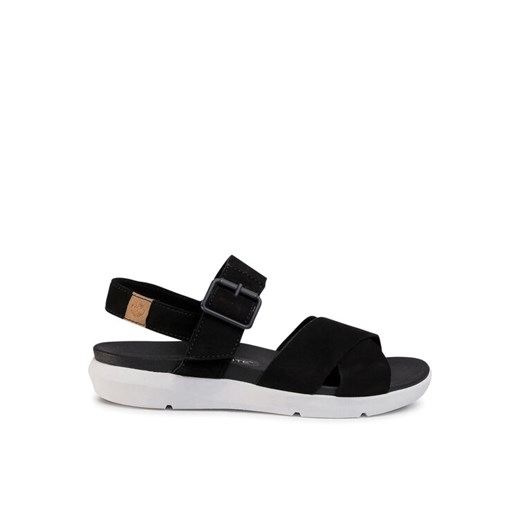 Sandały Timberland Wilesport Lthr Sandal TB0A27T60151 Czarny ze sklepu eobuwie.pl w kategorii Sandały damskie - zdjęcie 182063325