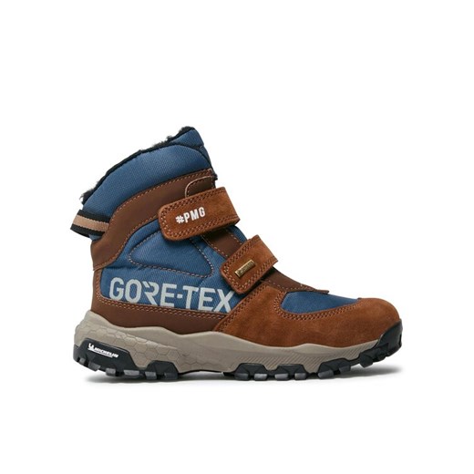 Kozaki Primigi GORE-TEX 4924111 S Brązowy ze sklepu eobuwie.pl w kategorii Buty zimowe dziecięce - zdjęcie 182063326