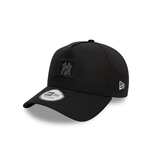 Czapka z daszkiem New Era Metallic Patch Eframe New York Yankees 60595208 Czarny ze sklepu eobuwie.pl w kategorii Czapki z daszkiem damskie - zdjęcie 182063487
