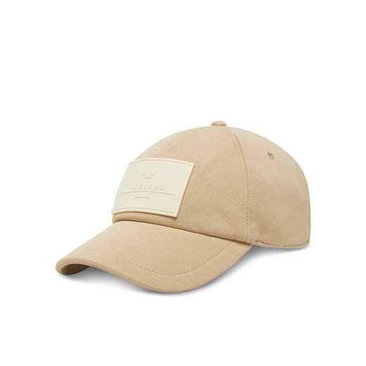 Czapka z daszkiem Weekend Max Mara Alloro 2515571064 Beżowy ze sklepu eobuwie.pl w kategorii Czapki z daszkiem damskie - zdjęcie 182063578