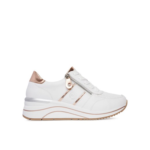 Sneakersy Remonte D0T04-80 Biały ze sklepu eobuwie.pl w kategorii Buty sportowe damskie - zdjęcie 182063595