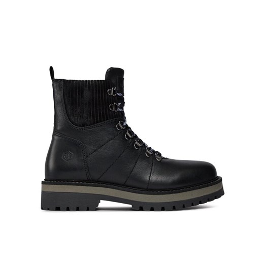 Trapery Lumberjack KRISTY SW50501-015-M07 Czarny ze sklepu eobuwie.pl w kategorii Workery damskie - zdjęcie 182063599