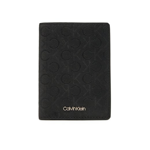 Duży Portfel Męski Calvin Klein Ck Must Mono Bifold 7cc W/Coi K50K512686 Czarny ze sklepu eobuwie.pl w kategorii Portfele męskie - zdjęcie 182063666