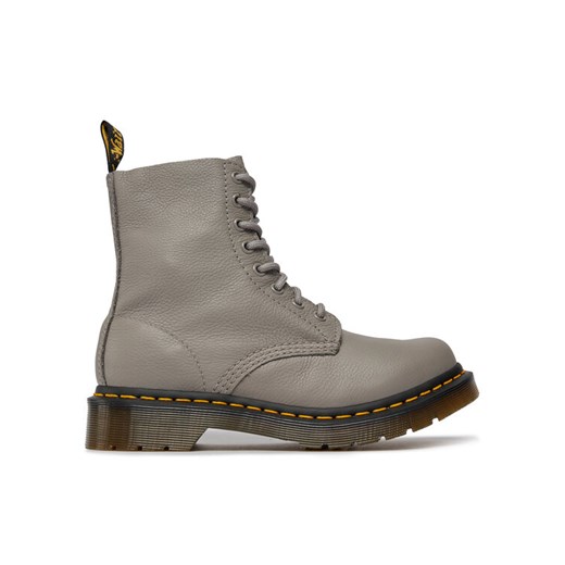 Glany Dr. Martens 1560 Pascal 27641076 Szary ze sklepu eobuwie.pl w kategorii Workery damskie - zdjęcie 182063668