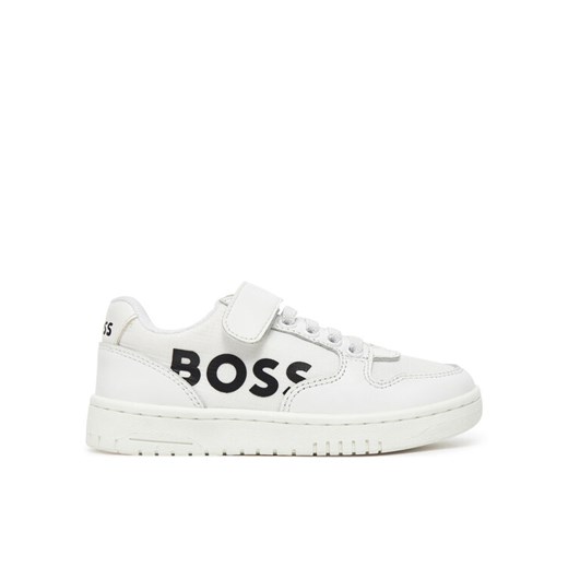 Sneakersy BOSS J51644 E Biały ze sklepu eobuwie.pl w kategorii Buty sportowe dziecięce - zdjęcie 182063737