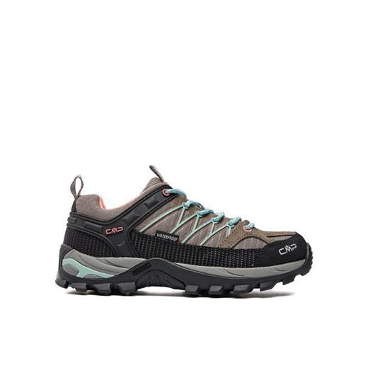 Trekkingi CMP Rigel Low Wmn Trekking Shoes Wp 3Q54456 Brązowy ze sklepu eobuwie.pl w kategorii Buty trekkingowe damskie - zdjęcie 182063825