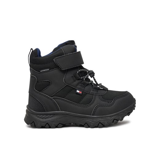 Śniegowce Tommy Hilfiger Fur Boot T1X5-33710-1492 S Czarny ze sklepu eobuwie.pl w kategorii Buty zimowe dziecięce - zdjęcie 182063915
