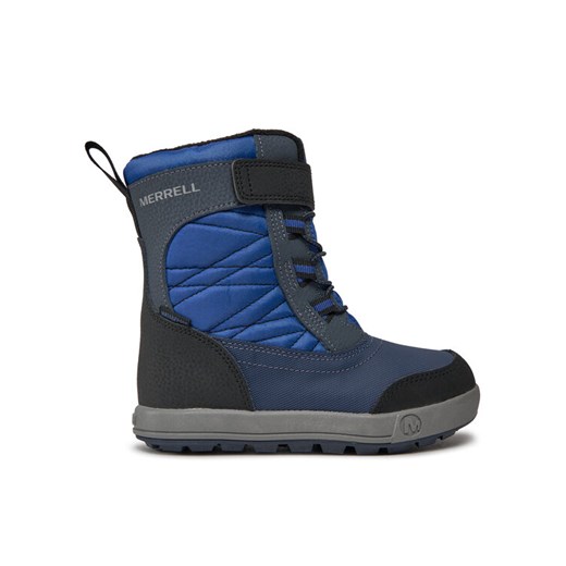 Śniegowce Merrell Snow Storm 2.0 Wtrpf Mk267155 Granatowy ze sklepu eobuwie.pl w kategorii Buty zimowe dziecięce - zdjęcie 182063958