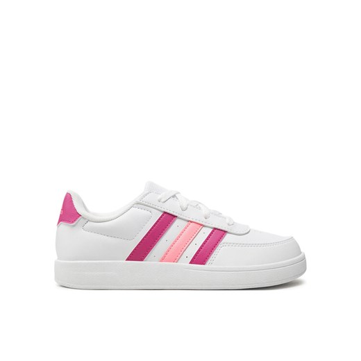 Sneakersy adidas Breaknet 2.0 K HP8959 Biały ze sklepu eobuwie.pl w kategorii Buty sportowe dziecięce - zdjęcie 182063979