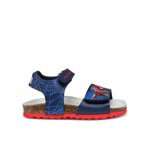 Sandały Geox B Sandal Chalki B552QC 000BC C0735 S Granatowy ze sklepu eobuwie.pl w kategorii Sandały dziecięce - zdjęcie 182064027