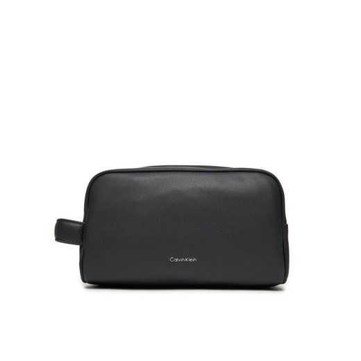 Kosmetyczka Calvin Klein Ck Must Washbag K50K512801 Czarny ze sklepu eobuwie.pl w kategorii Kosmetyczki - zdjęcie 182064036