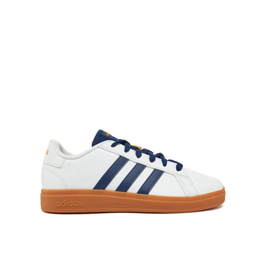 Sneakersy adidas Grand Court Lifestyle JI0969 Biały ze sklepu eobuwie.pl w kategorii Buty sportowe damskie - zdjęcie 182064089