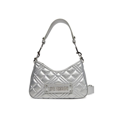 Torebka LOVE MOSCHINO JC4152PP1MLA196B Srebrny ze sklepu eobuwie.pl w kategorii Listonoszki - zdjęcie 182064117