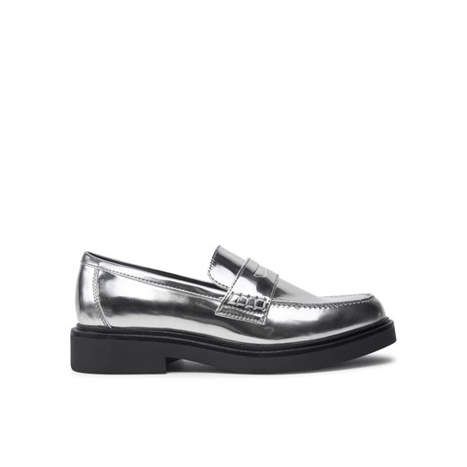 Loafersy Aldo Verima 13838579 Srebrny ze sklepu eobuwie.pl w kategorii Lordsy damskie - zdjęcie 182064128