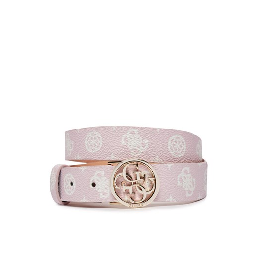 Pasek Damski Guess BW9120 P4230 Różowy ze sklepu eobuwie.pl w kategorii Paski damskie - zdjęcie 182064129