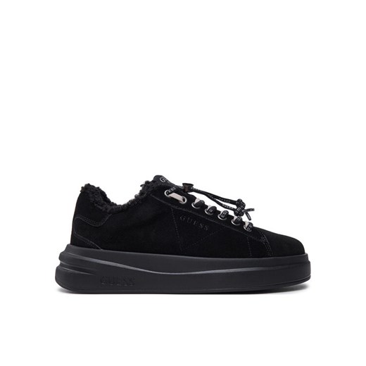 Sneakersy Guess Elbina FLFELB SUE12 Czarny ze sklepu eobuwie.pl w kategorii Buty sportowe damskie - zdjęcie 182064268