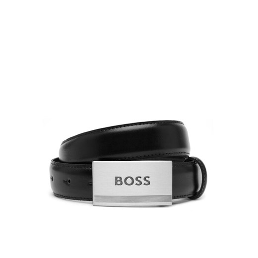 Pasek BOSS J51741 S Czarny ze sklepu eobuwie.pl w kategorii Paski damskie - zdjęcie 182064297