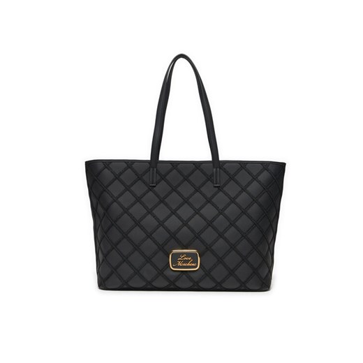 Torebka LOVE MOSCHINO JC4307PP0LKK100A Czarny ze sklepu eobuwie.pl w kategorii Torby Shopper bag - zdjęcie 182064355
