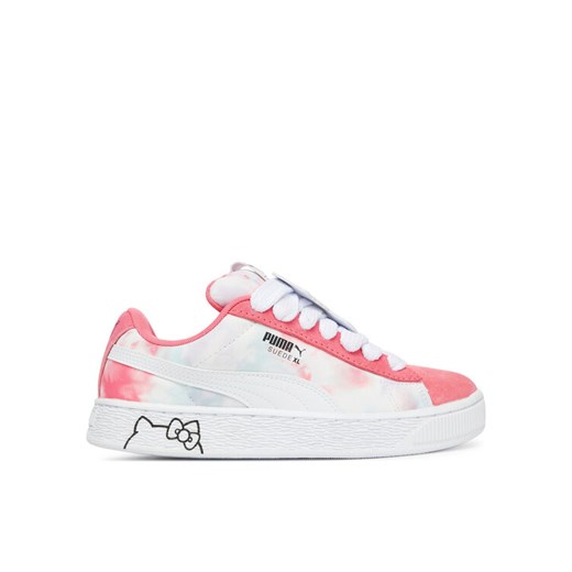 Sneakersy Puma Suede XL HK&FR Jr 403225 01 Różowy ze sklepu eobuwie.pl w kategorii Buty sportowe dziecięce - zdjęcie 182064388