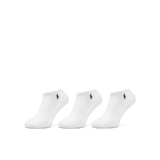 Zestaw 3 par niskich skarpet damskich Polo Ralph Lauren 455972885003 Biały ze sklepu eobuwie.pl w kategorii Skarpetki damskie - zdjęcie 182064438