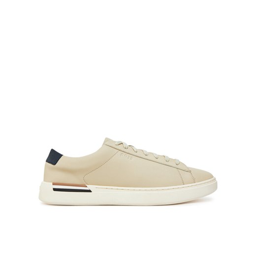 Sneakersy BOSS Clint 50543440 Beżowy ze sklepu eobuwie.pl w kategorii Buty sportowe męskie - zdjęcie 182064549