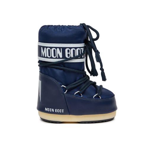 Śniegowce Moon Boot 80D1400440 S Niebieski ze sklepu eobuwie.pl w kategorii Buty zimowe dziecięce - zdjęcie 182064588