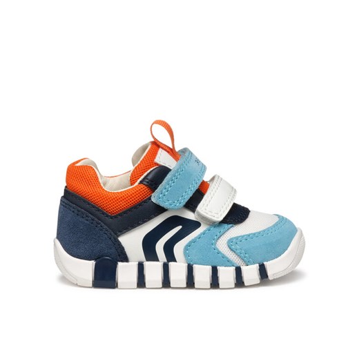 Sneakersy Geox B Iupidoo B3555D 02014 C4079 Niebieski ze sklepu eobuwie.pl w kategorii Buty sportowe dziecięce - zdjęcie 182064747