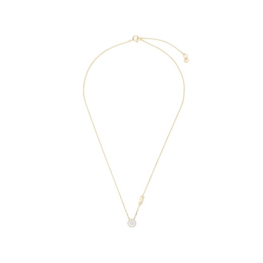 Naszyjnik Michael Kors Pave Halo Necklace MKC1208AN710 Złoty ze sklepu eobuwie.pl w kategorii Naszyjniki - zdjęcie 182064789
